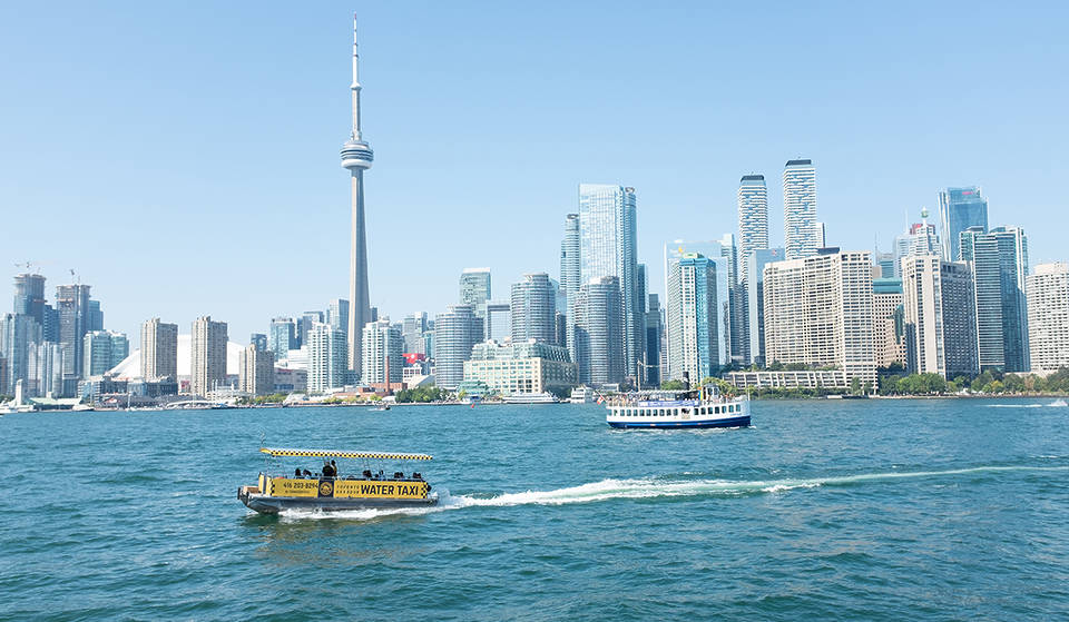 A New Way To Beat Downtown Traffic: Toronto To Launch A Scenic East-West Water Shuttle That Connects The Harbour