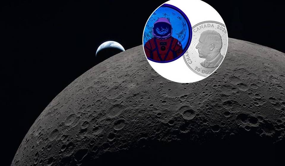 Canada’s First-Ever Moon Mission Is Being Celebrated With A Limited-Edition Coin That Actually Glows In The Dark
