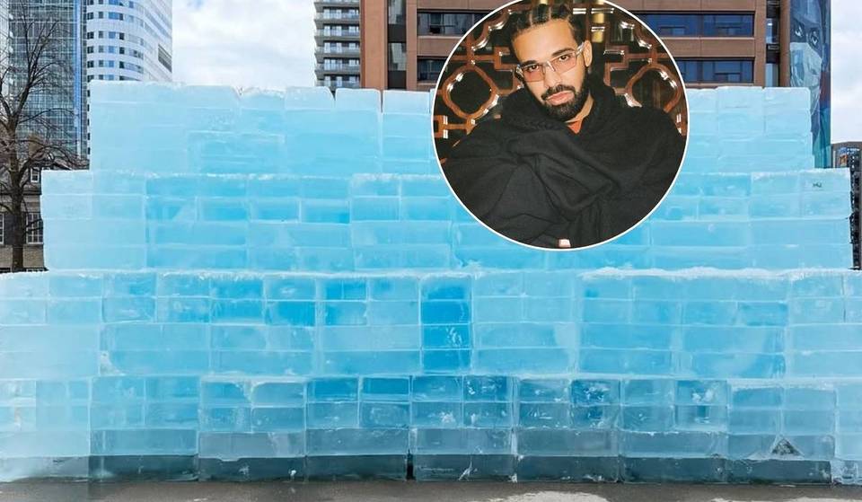 After Days Of Mystery, This 25-Foot Ice Sculpture In Downtown Toronto Finally Revealed The Official Release Date For Drake’s New Album