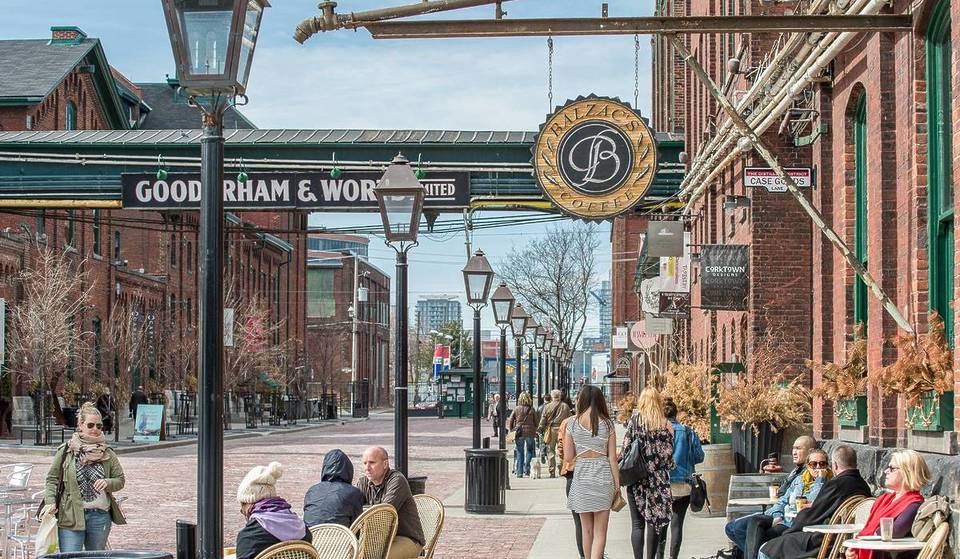 Shop artisan markets at Toronto’s Distillery Historic District—among Victorian architecture and local makers