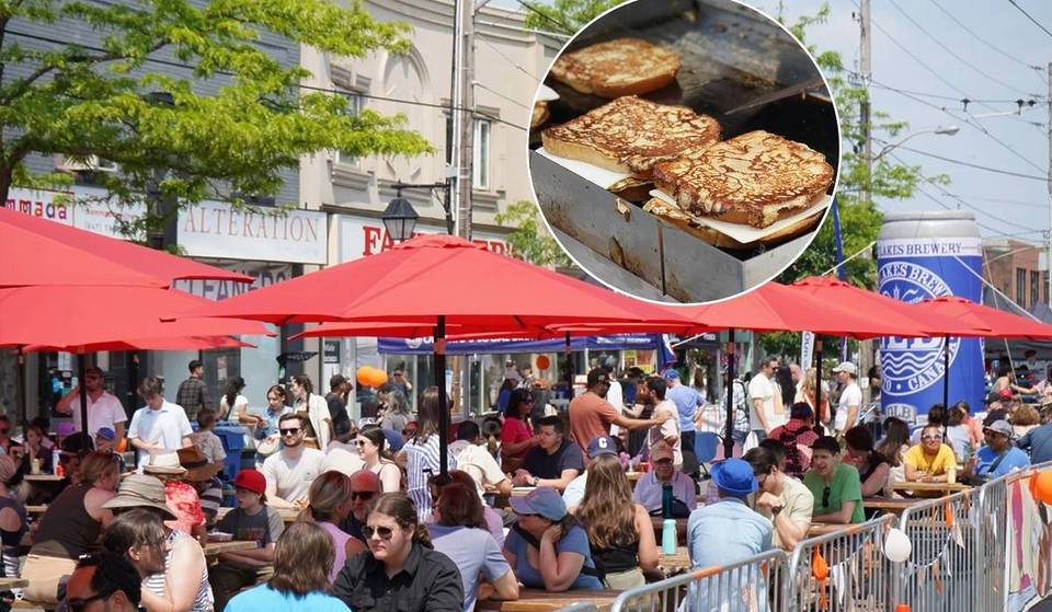 Ontario’s largest grilled cheese festival is returning to Toronto this weekend — and it’s throwing a huge one-day street party with free admission