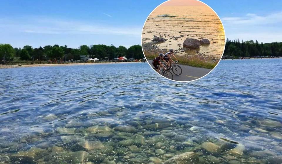 Crystal-clear waters stretch for miles in this Ontario beach town—just 3 hours from Toronto