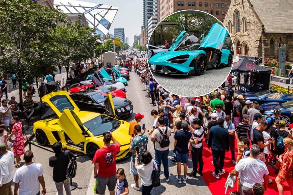Toronto’s most exclusive cars are returning to Yorkville—and it’s completely free