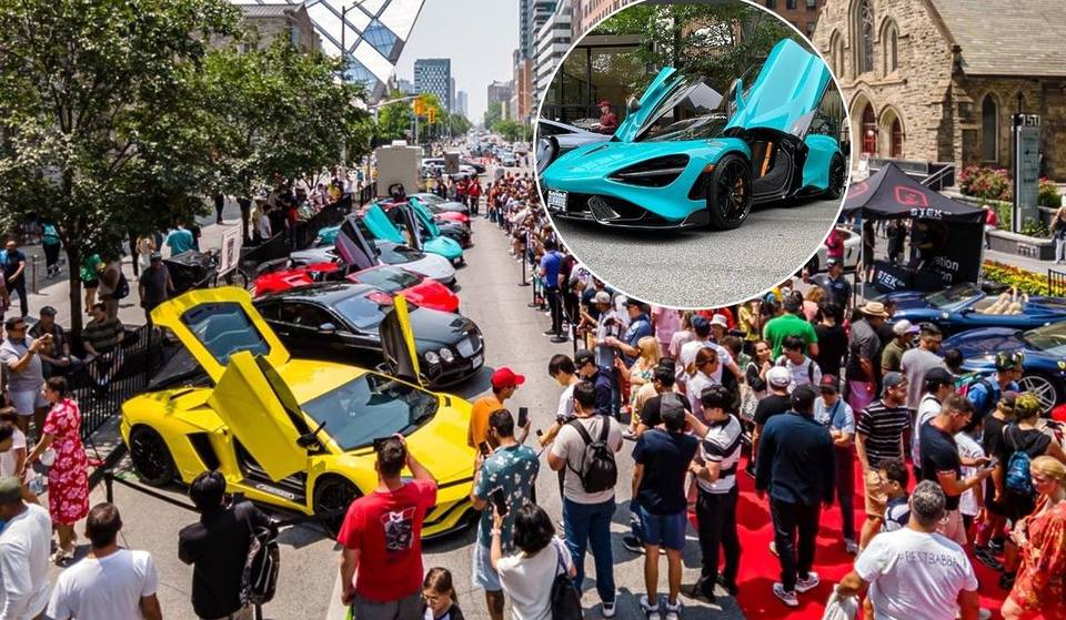 Toronto’s most exclusive cars are returning to Yorkville—and it’s completely free