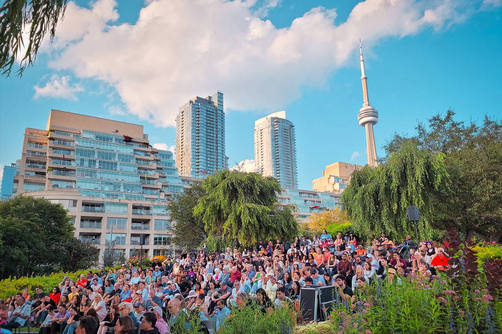 You can catch free concerts in Toronto’s dreamy lakeside garden all summer long