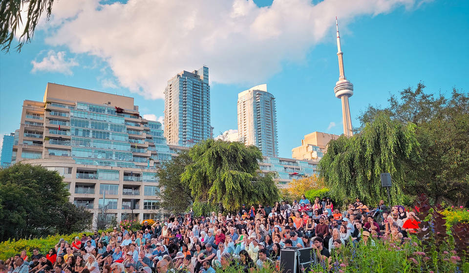 You can catch free concerts in Toronto’s dreamy lakeside garden all summer long