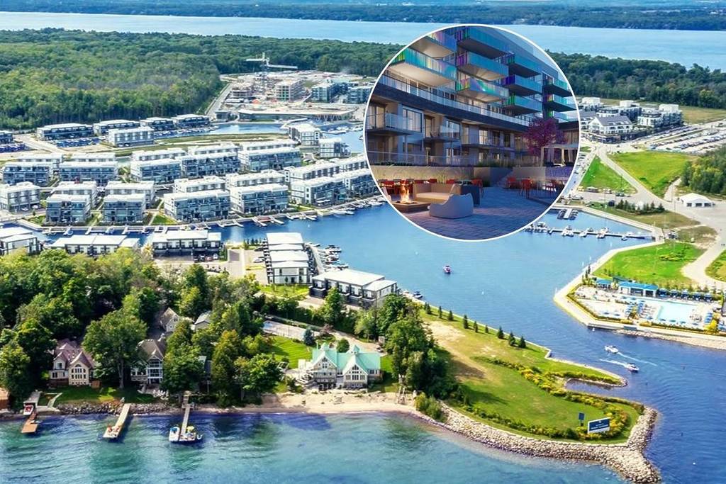 This Lake Simcoe getaway has a 1,000-slip marina, beach, and summer concerts just 1 hour from Toronto