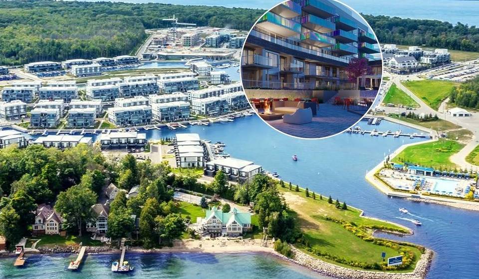 This Lake Simcoe getaway has a 1,000-slip marina, beach, and summer concerts just 1 hour from Toronto