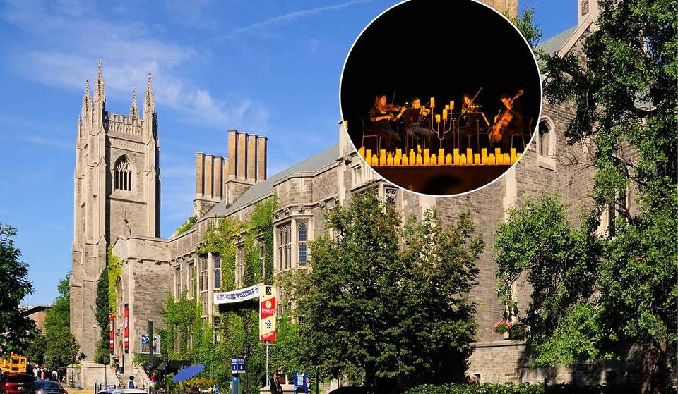 Un campus universitaire de Toronto se transforme cet été en salle de concert en plein air, éclairée par des milliers de bougies
