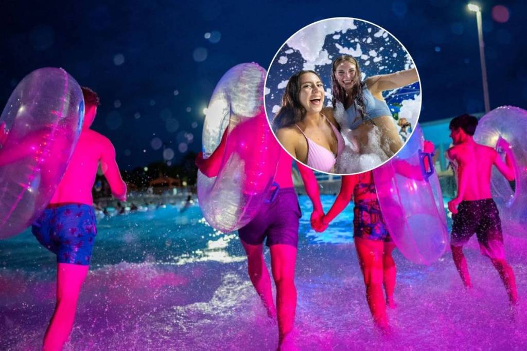 Le plus grand parc aquatique de la région de Toronto organise cet été des soirées exclusives réservées aux adultes, avec des DJ, des boissons et de la mousse lumineuse