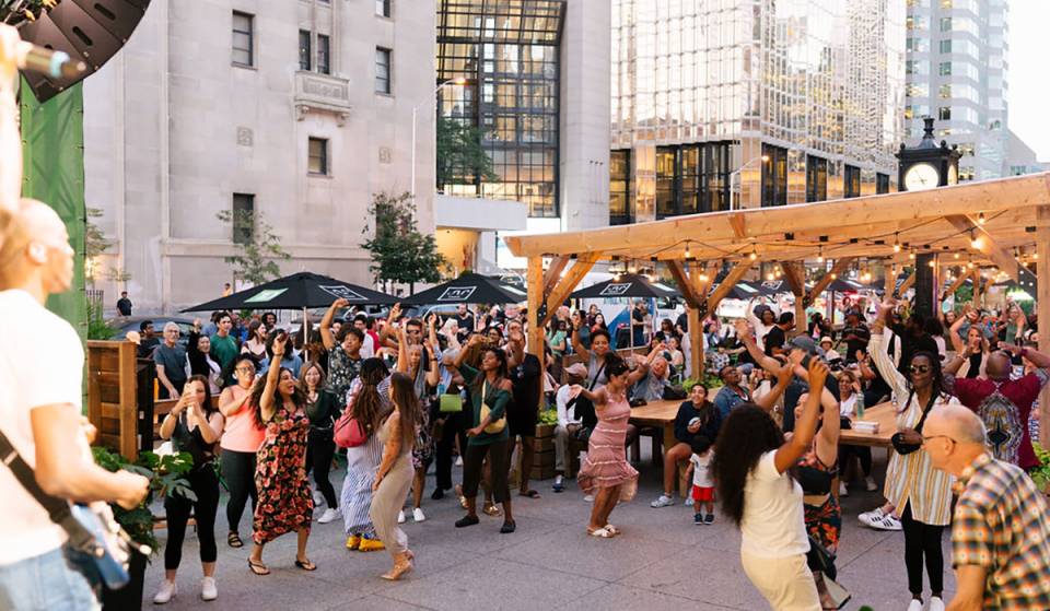 A massive free food and music festival is back in downtown Toronto just steps away from Union Station