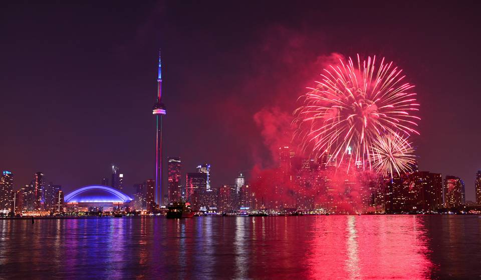 Where to watch Canada Day fireworks in Toronto for free this July 1