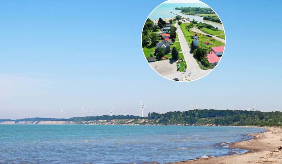 This Lake Erie beach village less than 3 hours from Toronto was once a booming summer hotspot—and it’s still home to a 1840 lighthouse