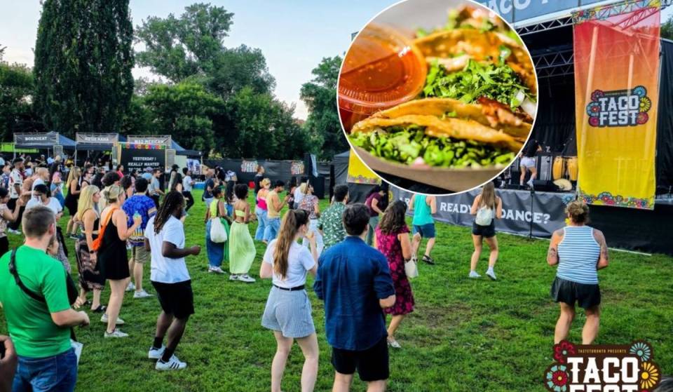30 minutes from Toronto, Mississauga is getting its first-ever Taco Fest this weekend with 125+ taco varieties