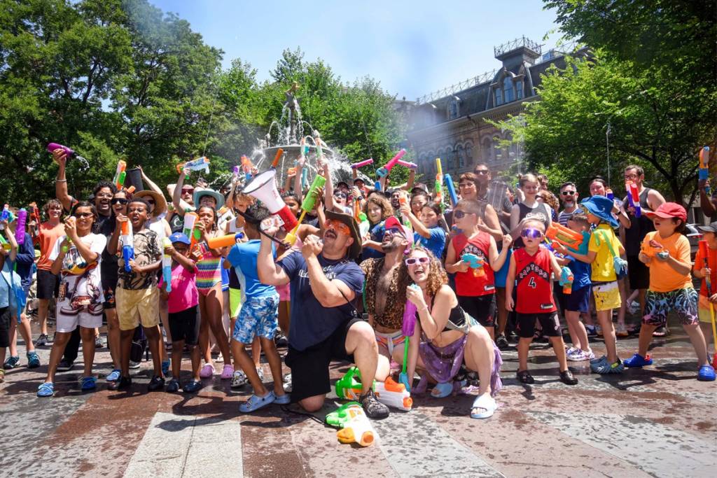 An epic water gun battle is taking over a Toronto park this weekend – and it’s free to join