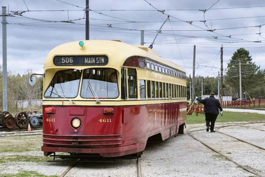 Ride historic streetcars through a scenic forest just under an hour from downtown Toronto