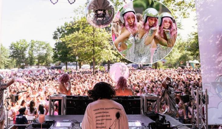 Toronto’s Rosé Disco festival returns this weekend with wine, music, and an all-pink dress code