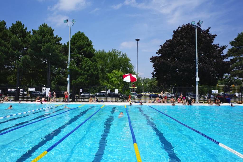Toronto officially extends outdoor pool hours until nearly midnight at eight locations as a sweltering heat wave hits 40 degrees