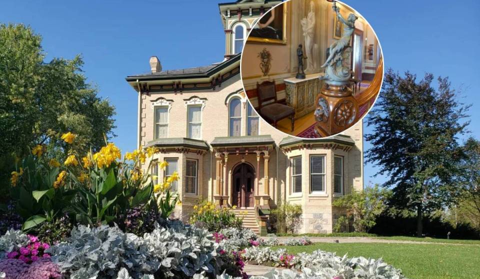 Just 90 minutes from Toronto, this Scottish-inspired Victorian mansion was built with a flax fortune