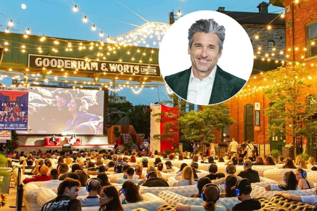 Hollywood favourite Patrick Dempsey is coming to Toronto this Friday for a premium open-air cinema finale