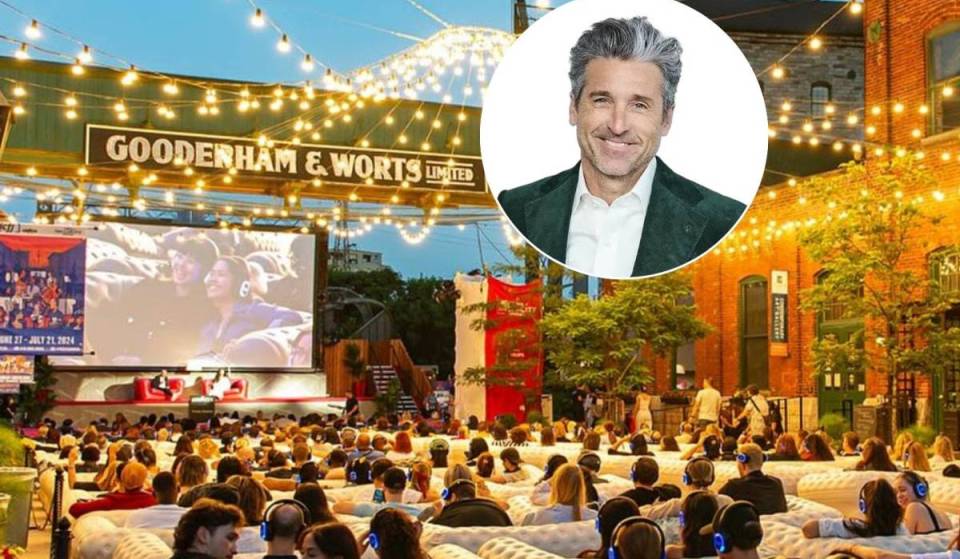 Hollywood favourite Patrick Dempsey is coming to Toronto next week for a premium open-air cinema finale