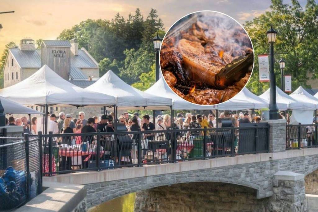 À un peu plus d’une heure de Toronto, l’une des villes les plus pittoresques de l’Ontario accueille ce mois-ci un immense festival de barbecue