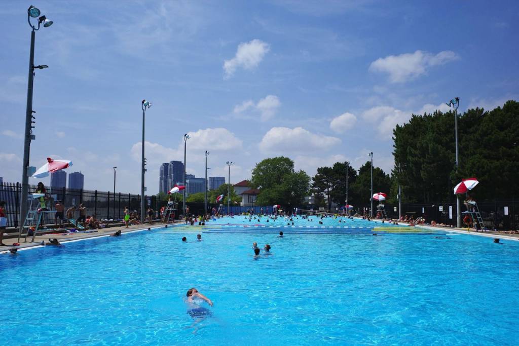 Toronto is keeping 8 outdoor pools open for free late-night swims during blistering heat wave