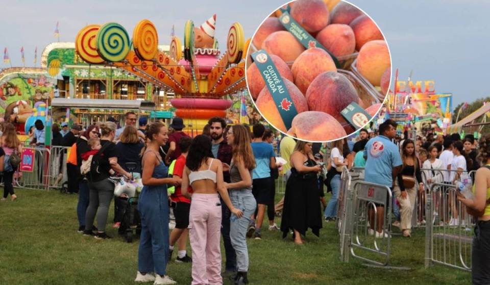 This massive end-of-summer peach festival is returning just one hour from Toronto