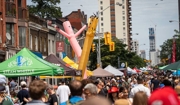 This Toronto street festival is shutting down a 10-block stretch of Bloor Street West this weekend
