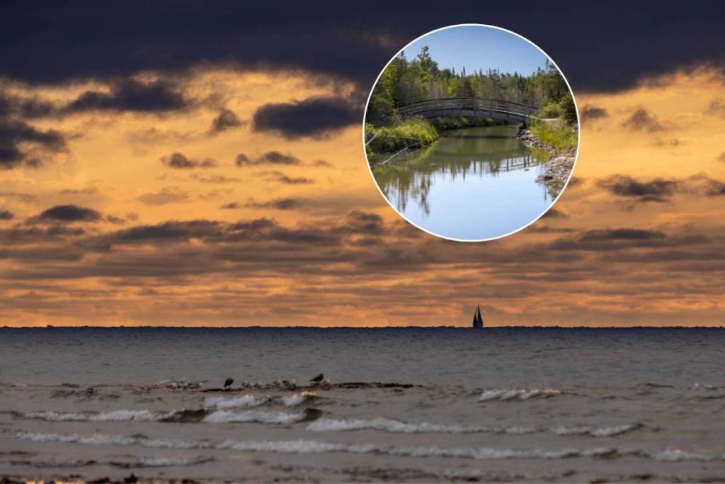 Just 2.5 hours from Toronto, this Lake Huron provincial park puts on a different sky show every night