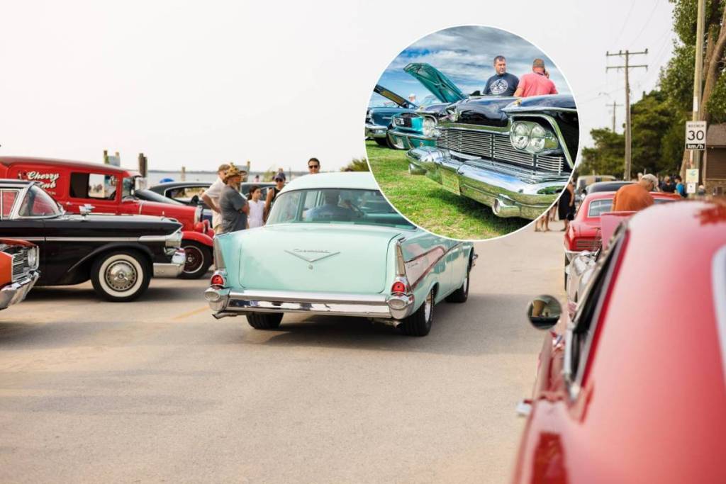 This free classic car night 3 hours from Toronto transforms an entire downtown three times each summer
