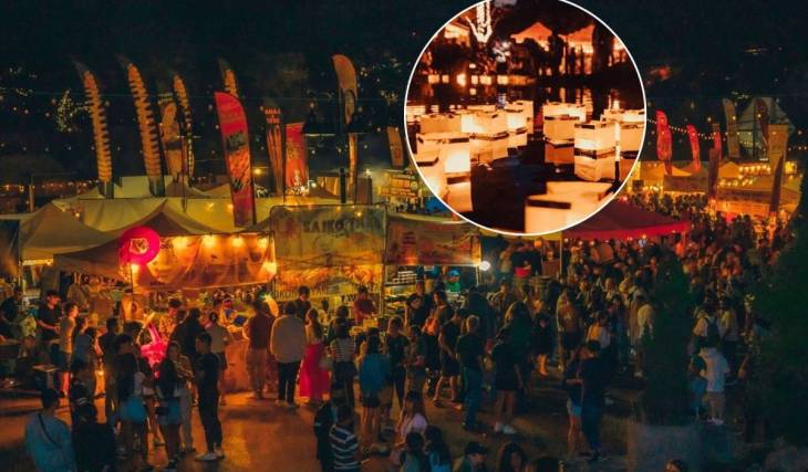 A massive 3-day Asian night market with floating lanterns and street food take over Toronto’s waterfront this weekend