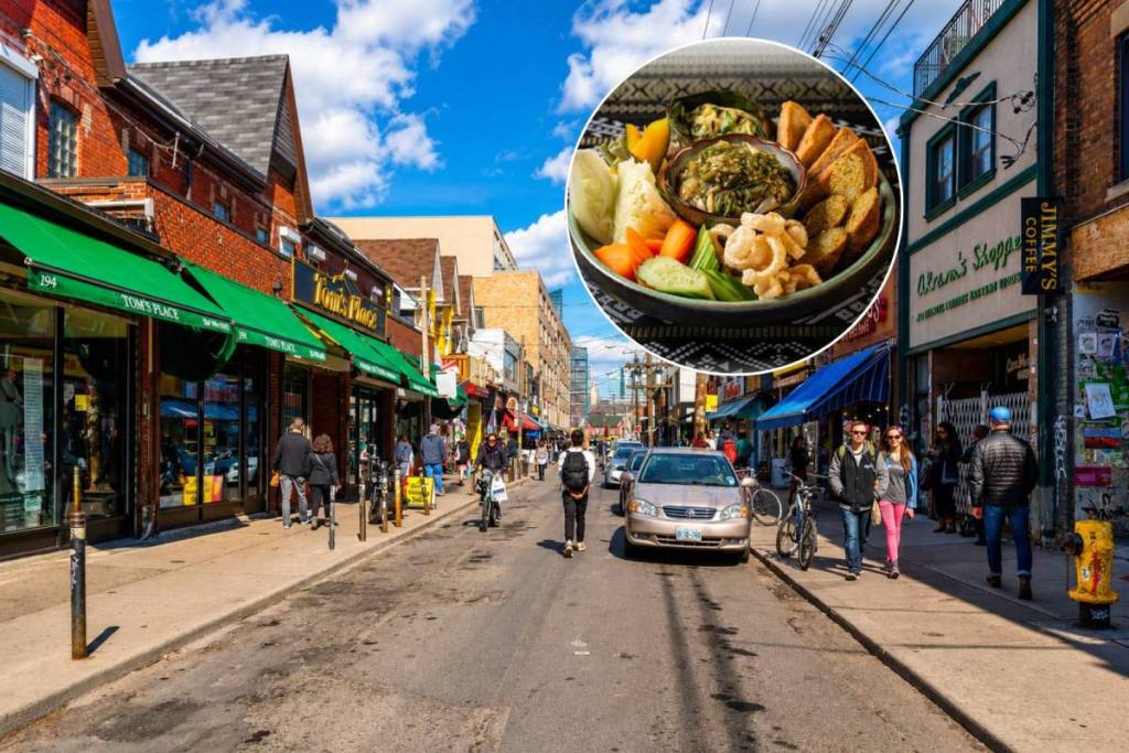 Ce quartier caché de Toronto rassemble les saveurs du monde entier sur un seul pâté de maisons