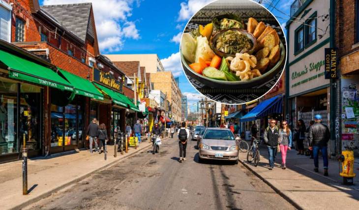 This hidden Toronto neighbourhood packs flavours from around the world into one block