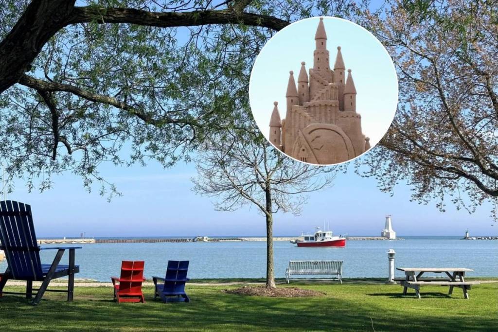 Just over 1 hour from Toronto, this family-friendly beach festival fills the shoreline with giant sand sculptures and prizes