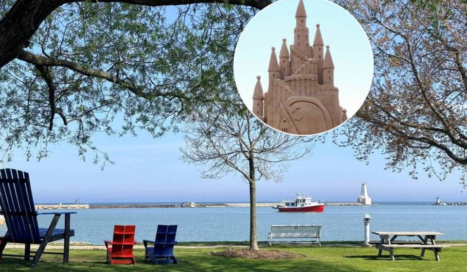 Just over 1 hour from Toronto, this family-friendly beach festival fills the shoreline with giant sand sculptures and prizes