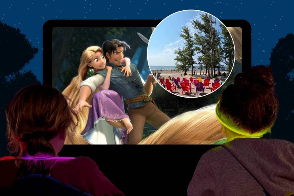 Just 2 hours from Toronto, free movies are playing for just two more Wednesdays at the world’s longest freshwater beach