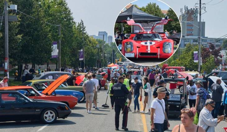 Toronto is closing a major intersection this weekend for a free street festival filled with classic cars and live music