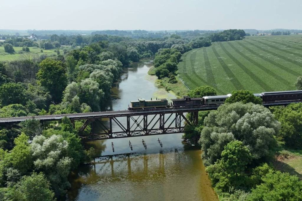 This historic hop-on, hop-off train ride just 90 minutes from Toronto dates back to 1891
