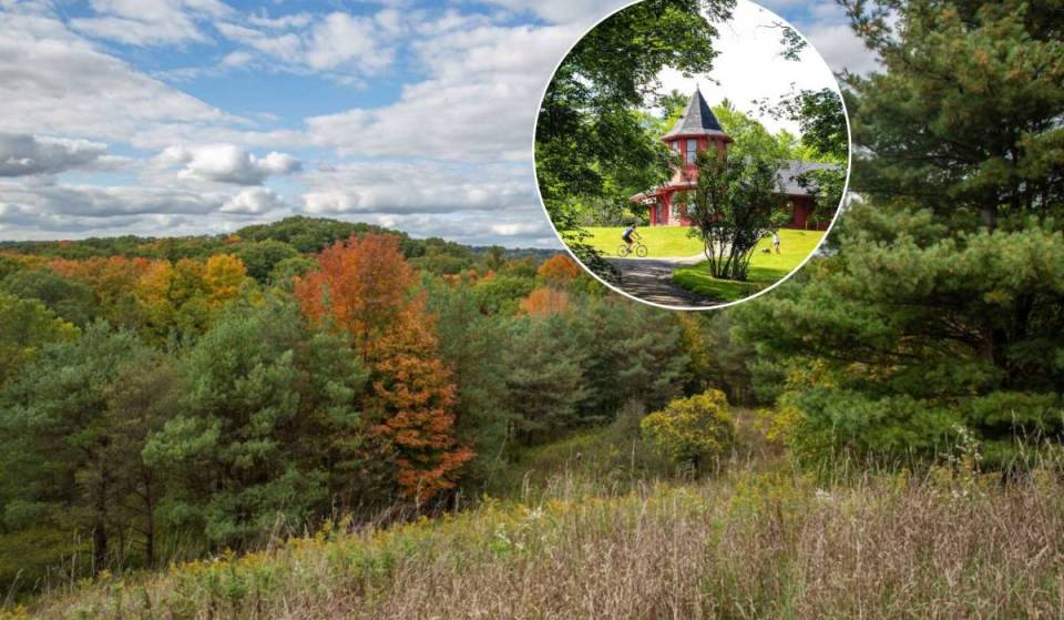 This hidden valley near Toronto features rare Carolinian forest, three waterfalls, scenic trails, and some of Ontario’s most spectacular fall colours