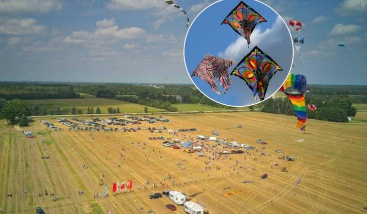 À seulement 2 heures de Toronto, le plus grand festival de cerfs-volants de l’Ontario prend son envol ce week-end avec des méga-cerfs-volants de 50 pieds — et l’entrée est gratuite