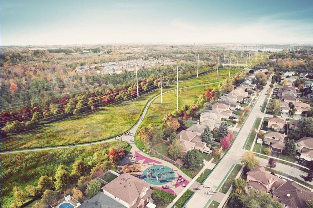 Just outside Toronto, Ontario is getting a sprawling new 30-kilometre linear park with four distinct zones, native gardens, and wildlife habitats