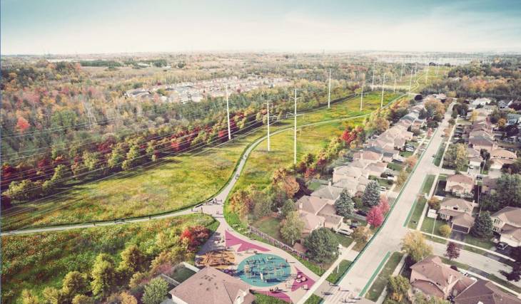 Aux portes de Toronto, l’Ontario va se doter d’un nouveau parc linéaire de 30 kilomètres comprenant quatre zones distinctes, des jardins d’espèces indigènes et des habitats pour la faune