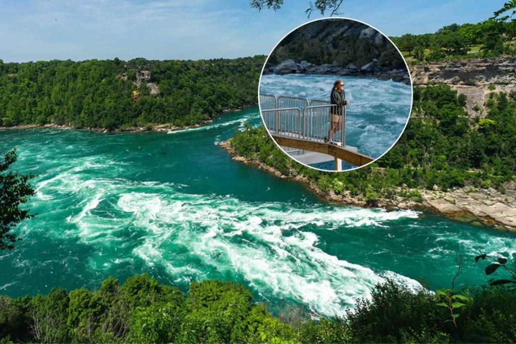 Les chutes du Niagara viennent de dévoiler une nouvelle plate-forme d’observation surplombant les rapides les plus sauvages d’Amérique du Nord