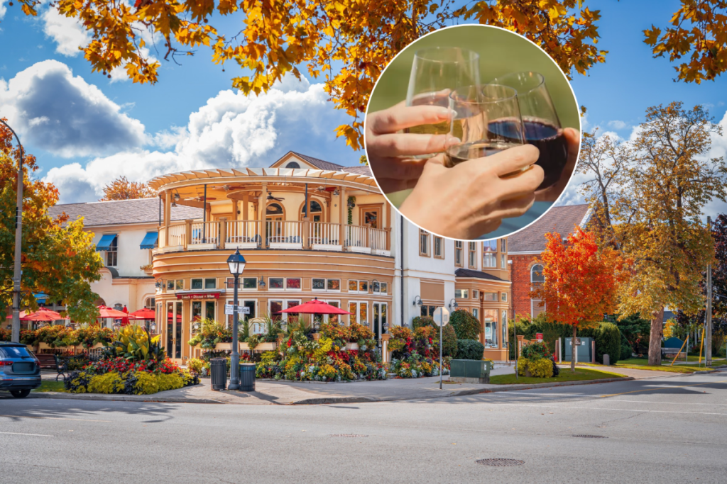 Just outside Toronto, this charming town turns into a fall wine lover’s dream every autumn