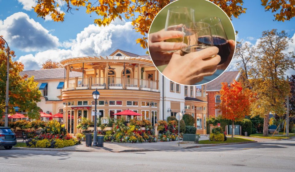 Just outside Toronto, this charming town turns into a fall wine lover’s dream every autumn