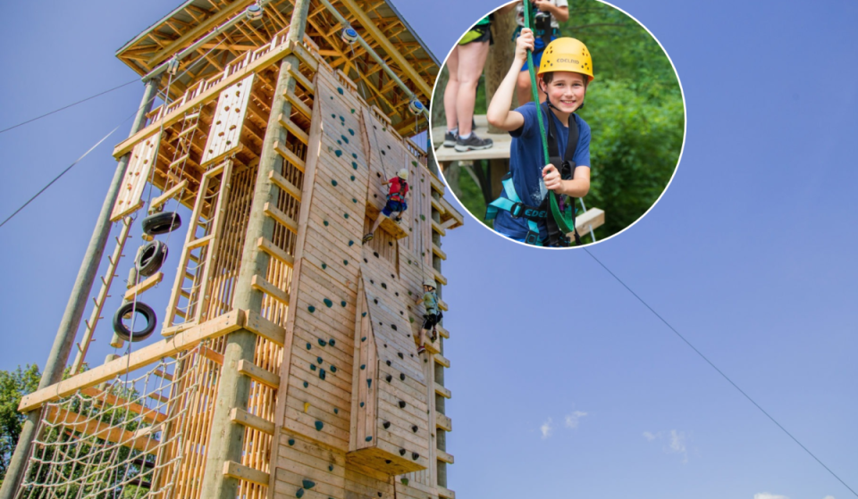 Just outside Toronto, you can walk 30 feet above Ontario’s fall colours on a treetop adventure
