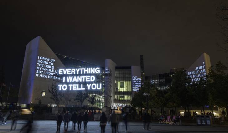 Toronto’s overnight art crawl returns this weekend with free city-wide exhibits, waterfront light displays, and late-night hubs