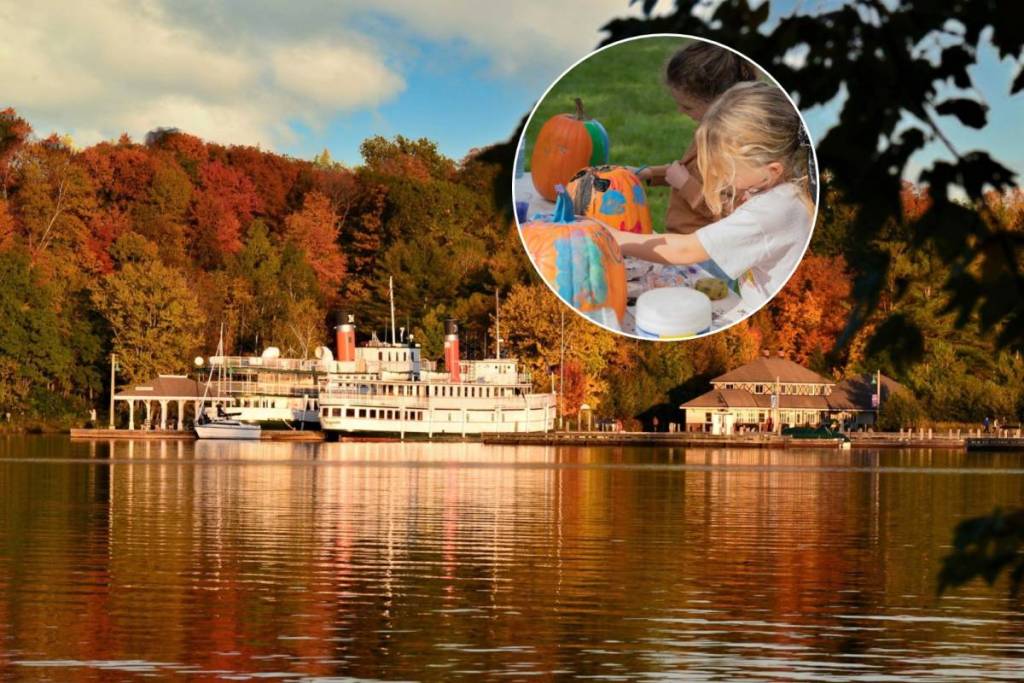 Two hours from Toronto, this cozy cottage country town is hosting a free fall festival with pumpkin painting, local vendors, and live music