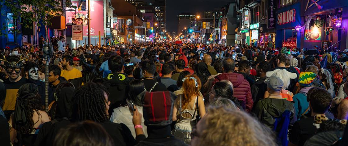 Canada’s biggest free Halloween party will shut down 6 blocks in Toronto this October with street DJs and patio pop-ups